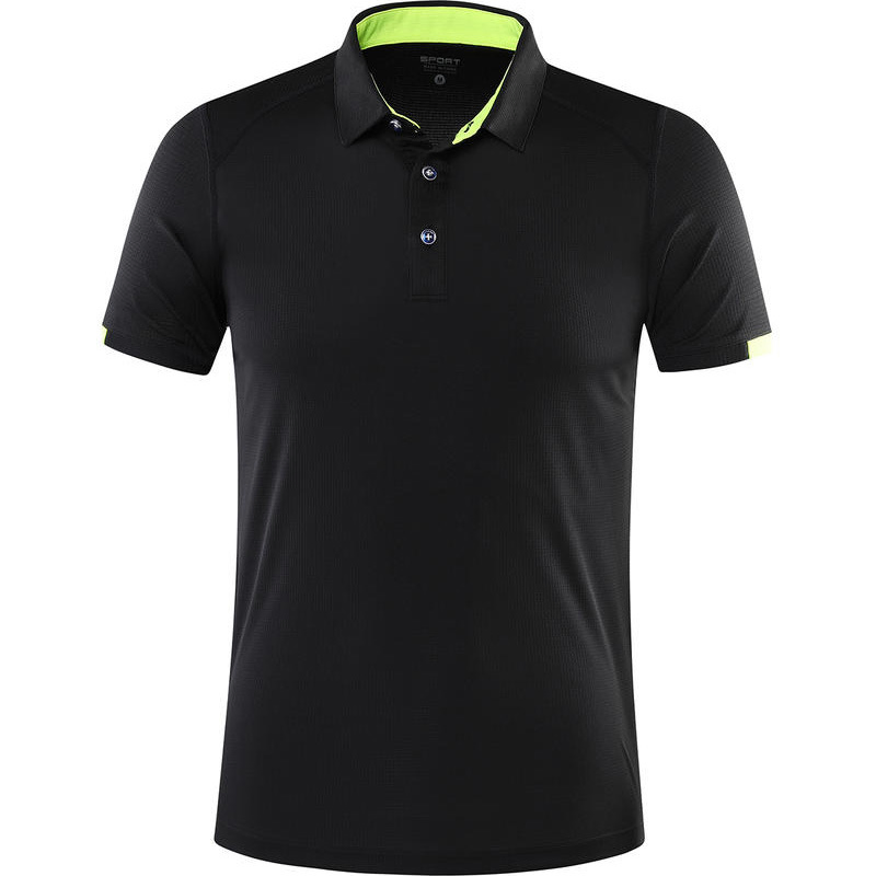 Custom Man Cotton Golf Shirt Summer Breathable Polo T-Shirt