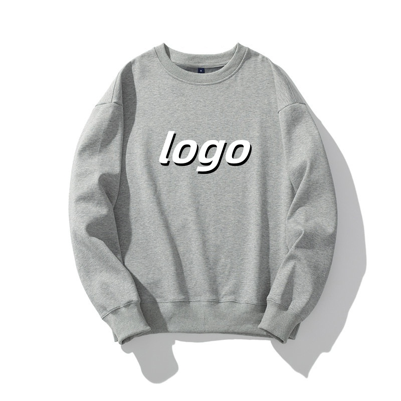 Men Custom Printing Logo Cheap Sports Casual Streetwear Pullover Sweatshirt