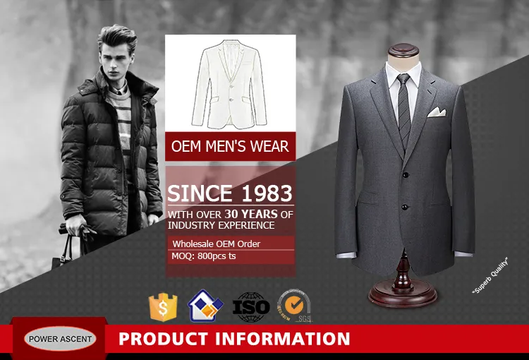 Men's Peak Lapel Suit