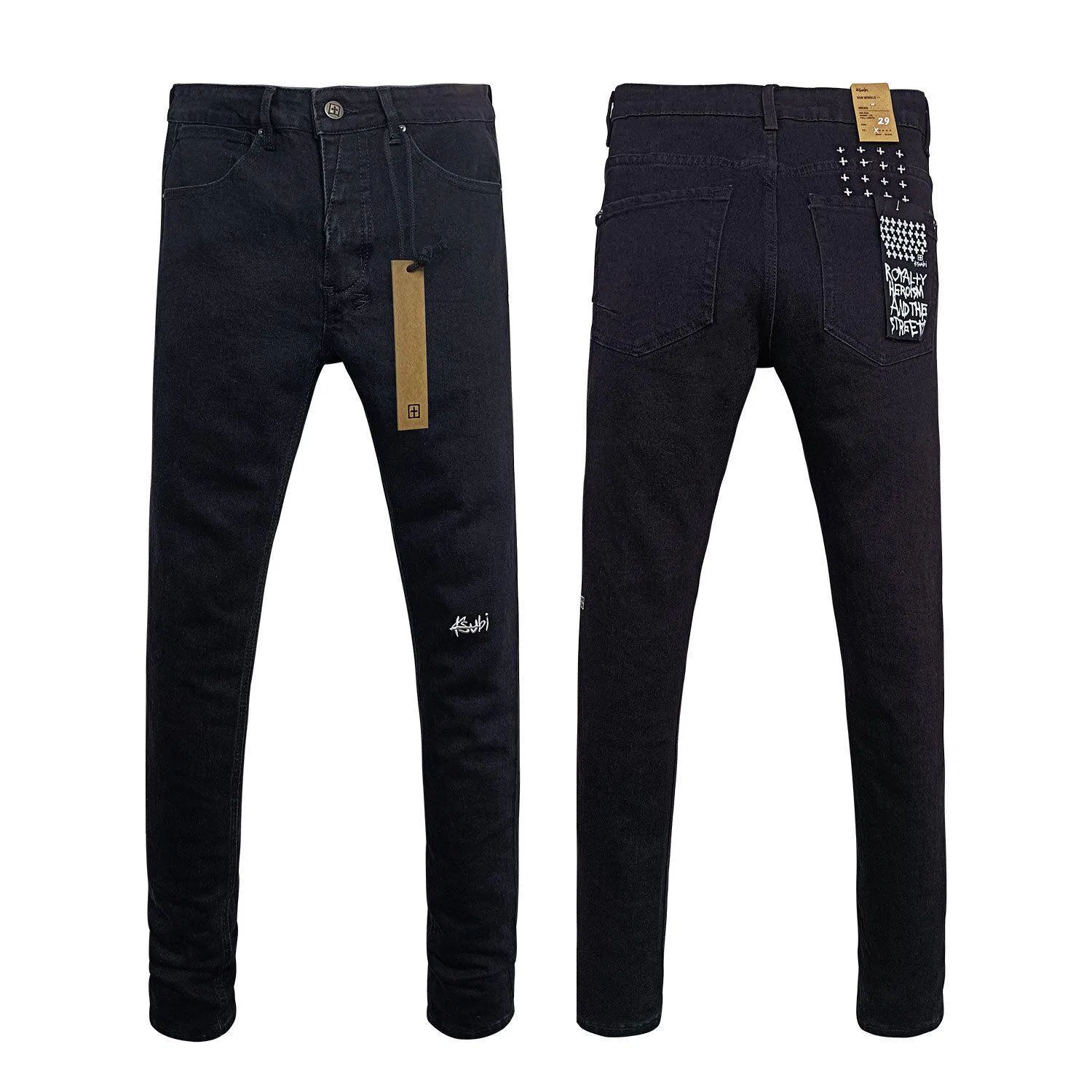 High-Street Slim-Fit Stretch Jeans Unisex (Wholesale for EU/US Cross-Border Trade)