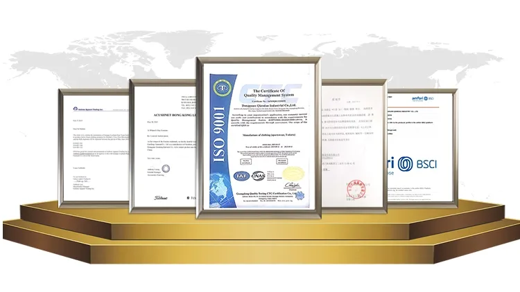 Quality Certifications