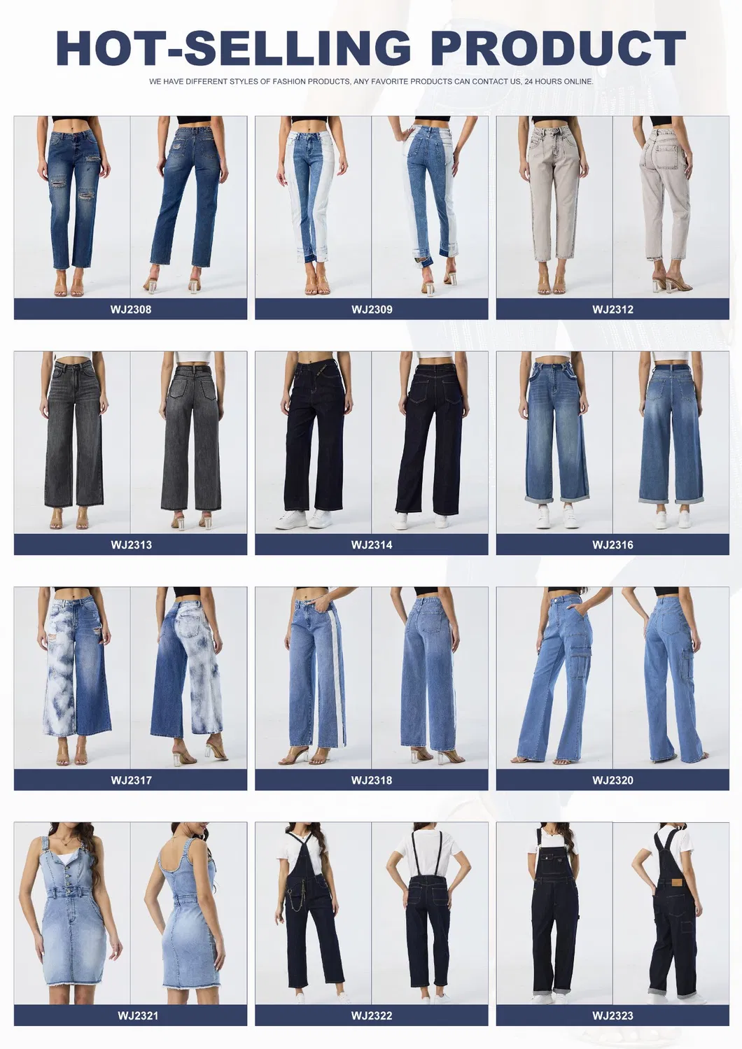 Fashion Casual Soft Denim Blue High Waist Skinny Jeans