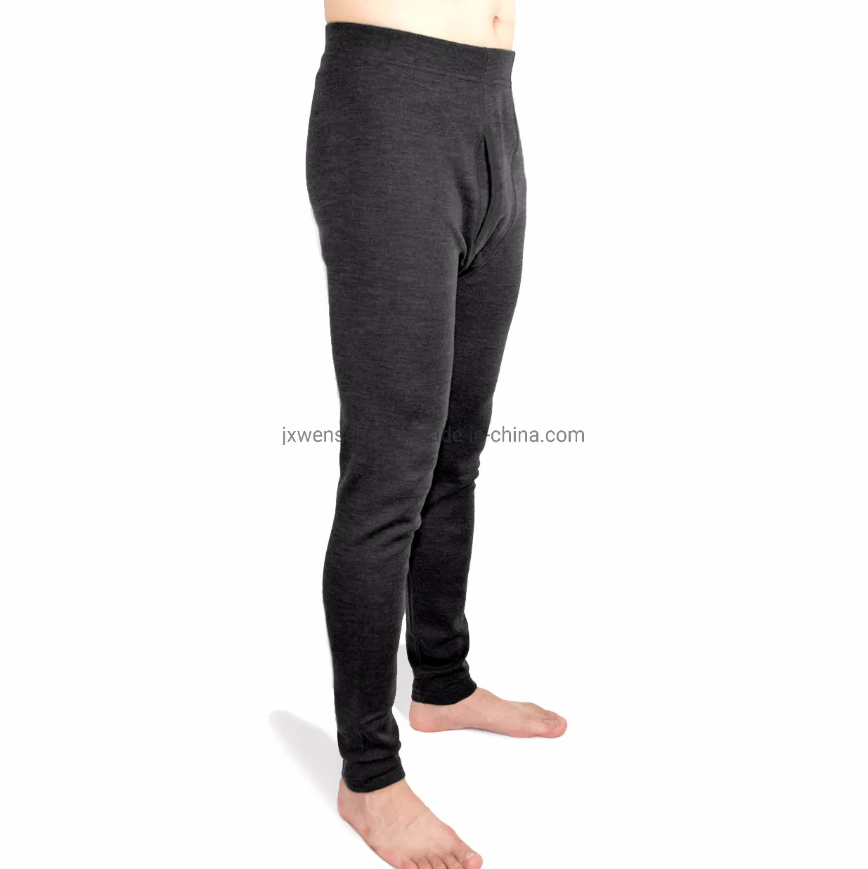 Custom Made OEM Australian Merino Wool Men's Thermal Underwear Underwear Long Johns Legging From China Manufacturer