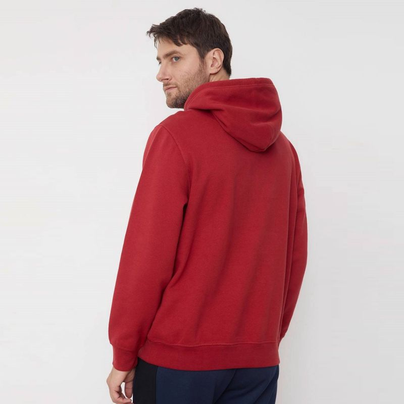 Mens Custom Kangaroo Pocket Embroidery Pullover Hoodies