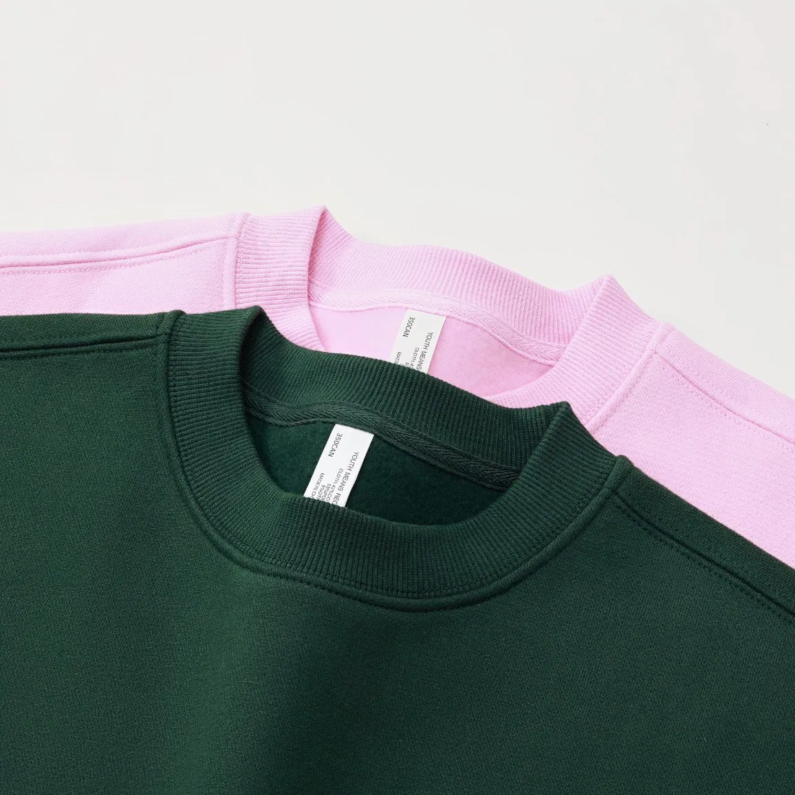 Wholesale 350g Unisex Crew Neck Long Sleeve Hoodie Men's Sweatshirt Custom Logo OEM ODM Print Embroidery