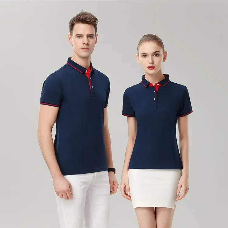 High Quality Polo Shirt Embroidery Cotton Polyester OEM Wholesale T-Shirts Polo