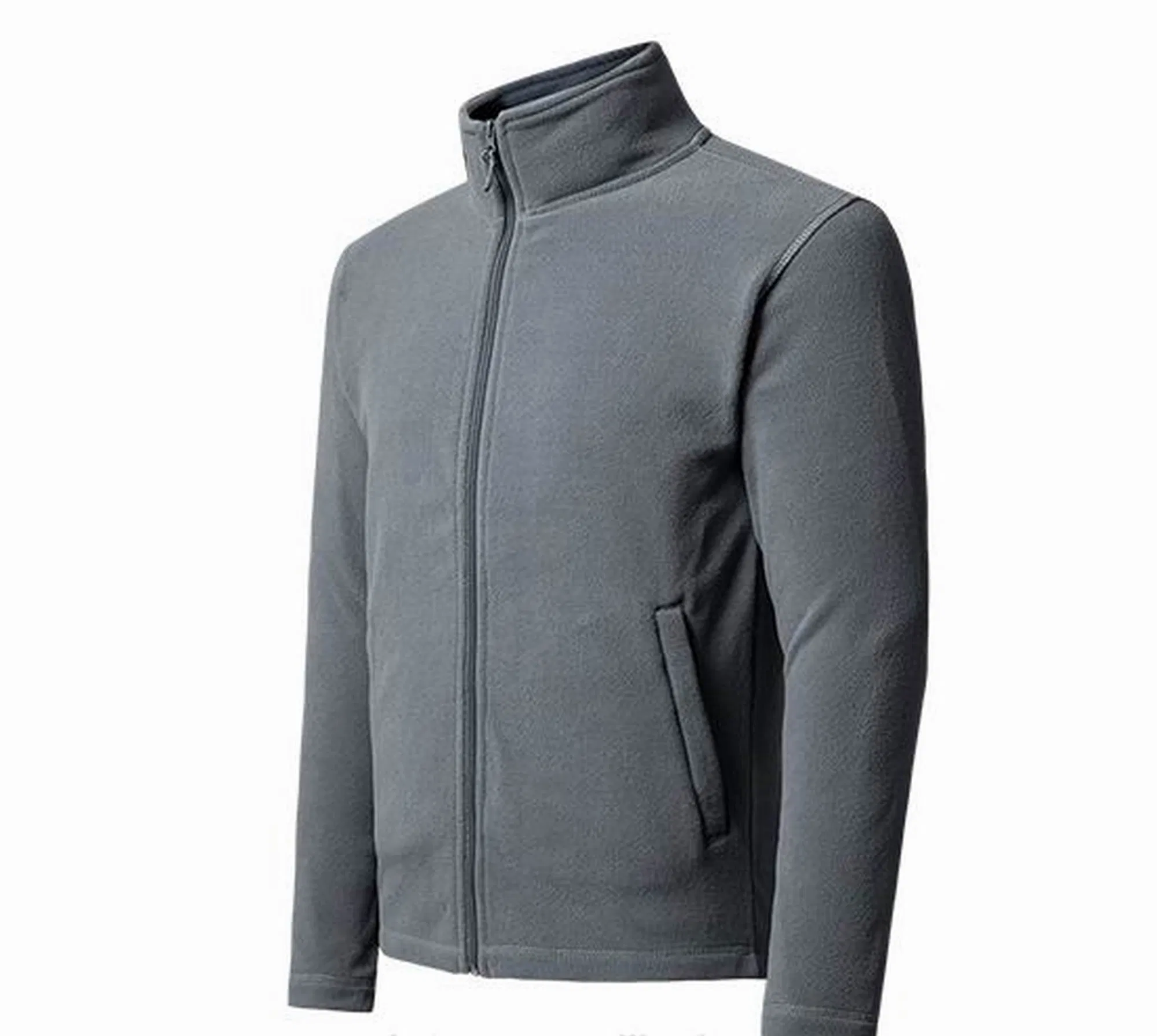 Quality Customized Men's and Womens Outdoor Polar Fleece Zipper Jacket