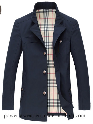 Top-Quality Men′s Spring/Autumn Classic Wind-Proof Casual Jacket