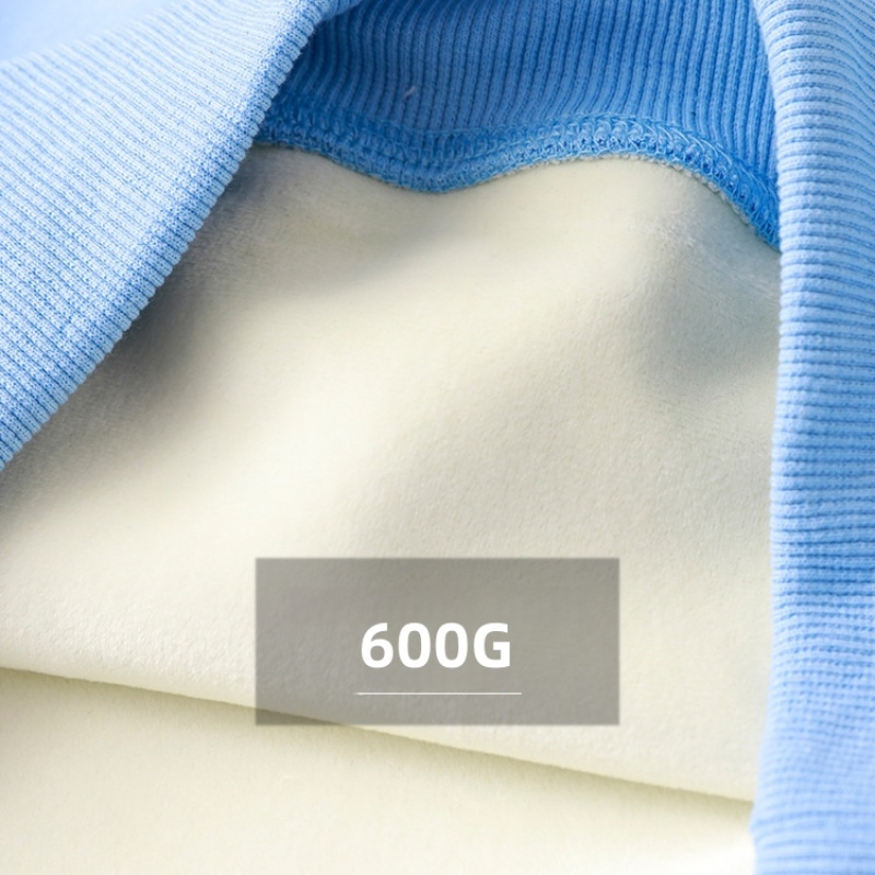 Premium 600GSM Silver Fox Fleece Man's Pullover Sweatshirt for Winter