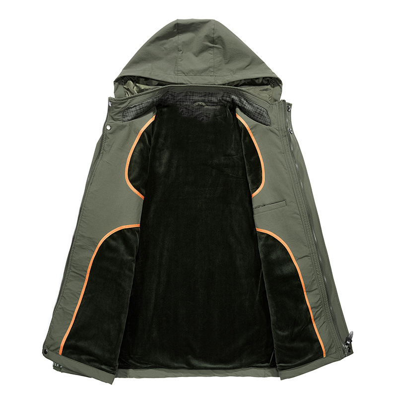 Outdoor Softshell Winter Tactical Jacket for Men