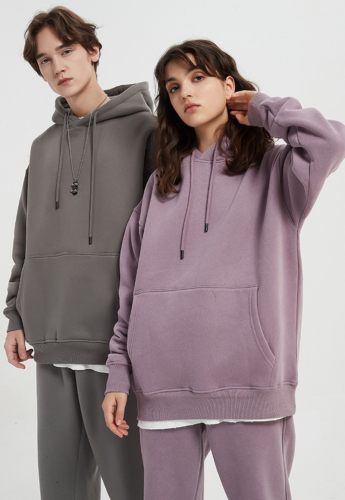 Wholesale Custom Men Hoodie Sweatshirts Plain Pullover Printing Blank French Terry Cotton Polyester Embroidery Fleece Plain Unisex Hoodies