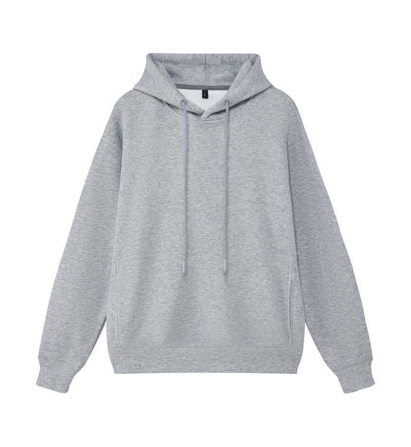 2098#Autumn and Winter 330g Trendy off-Shoulder Hooded Pullover Sweatshirt