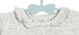 Collar and Button Detail