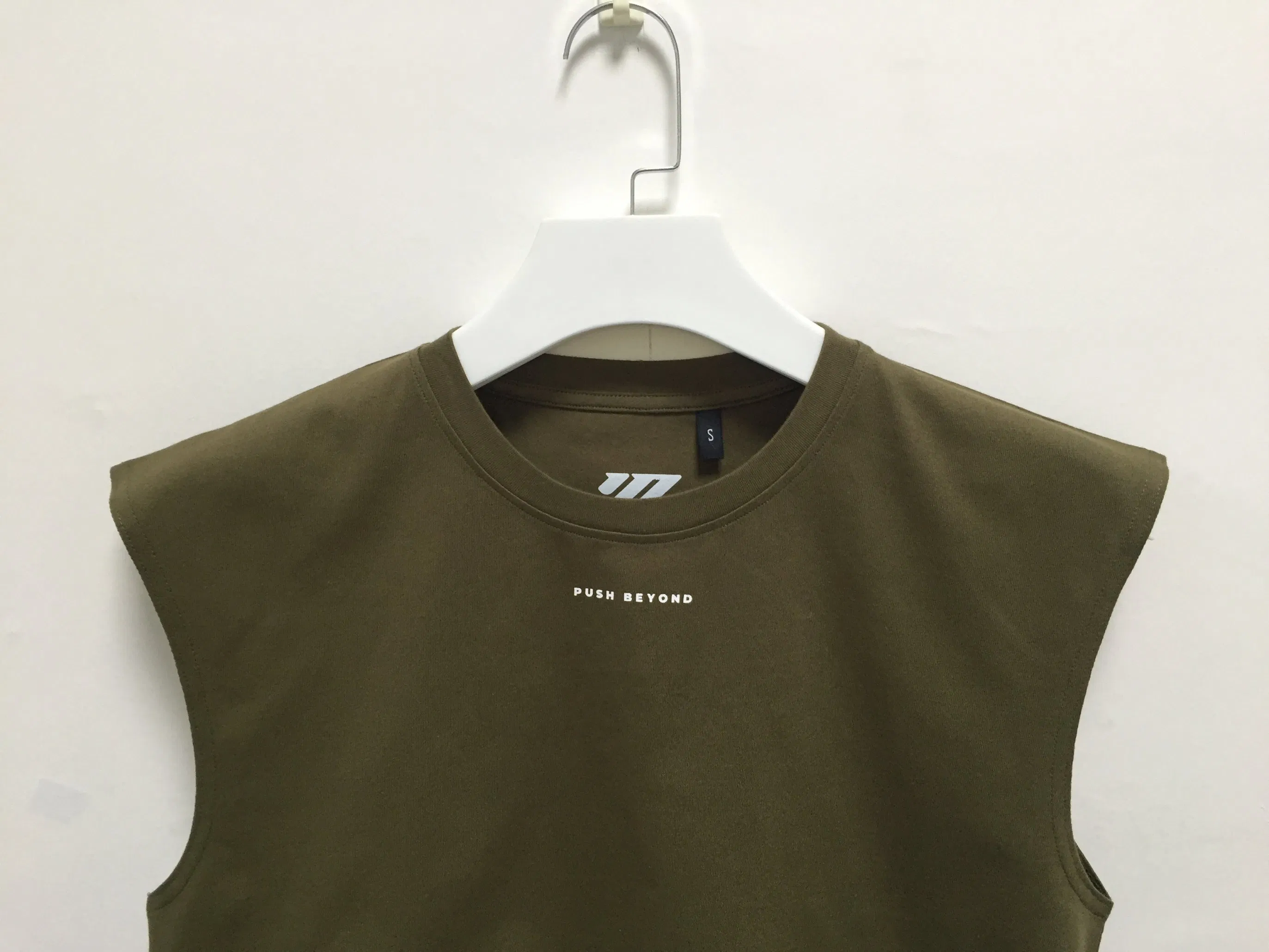 Customized Men's and Women's Casual Cotton Tank Top with Custom Logo