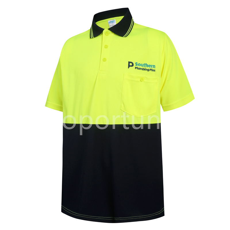 Custom Blank 100% Cotton Soft Business Work Uniform Casual Sports Polo Shirt