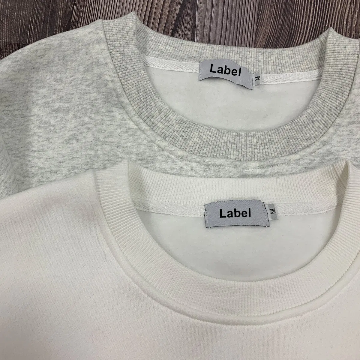 Custom Corduroy Hoodies Wholesale Embroidery Patch Plain Washed Crewneck Baggy Oversized Drop Shoulder Corded Crew Women Sweatshirt with Private Label