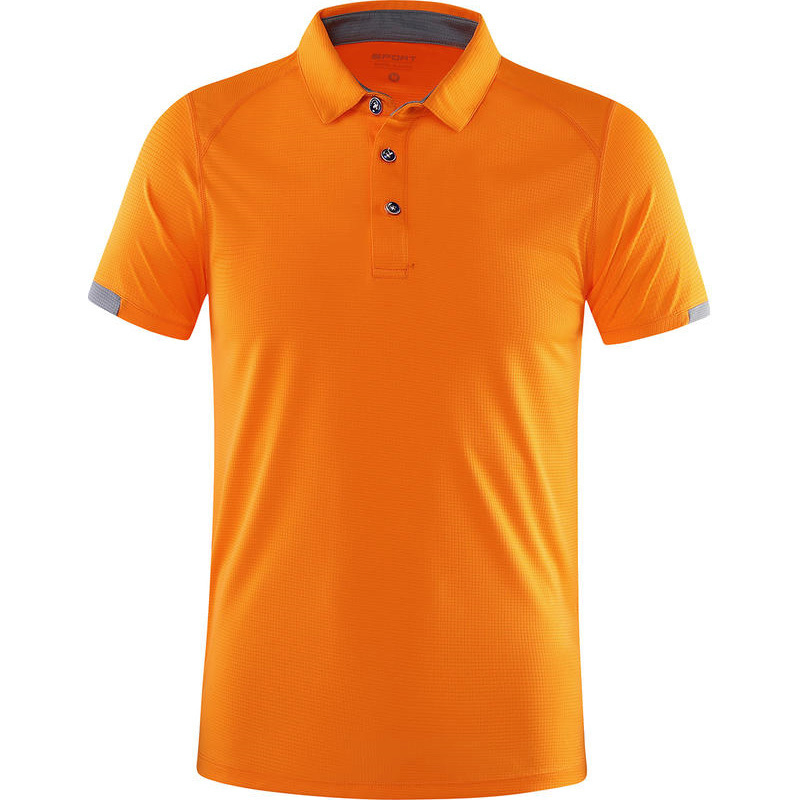 Custom Man Cotton Golf Shirt Summer Breathable Polo T-Shirt