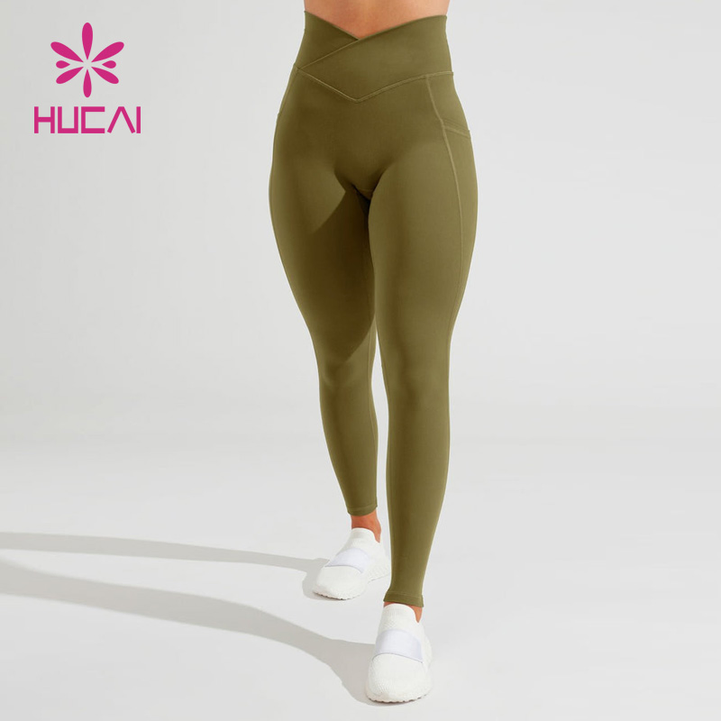 Private Label High Waist Multi Colors Strong Impact Women Sports Leggings