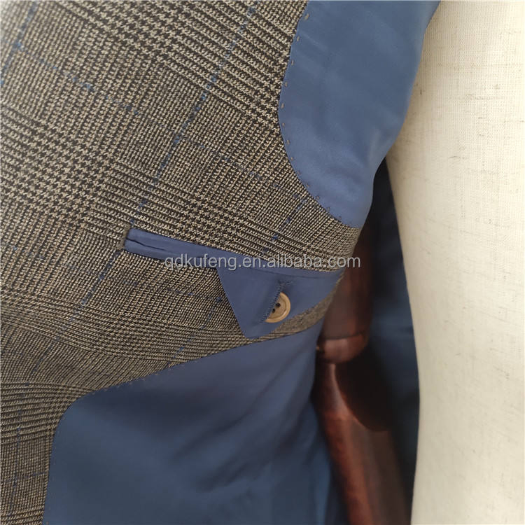 Fast Delivery Hot Selling Handmade Full Canvas Fashionable Jacket All Season Single Breasted Suit Blazer for Men