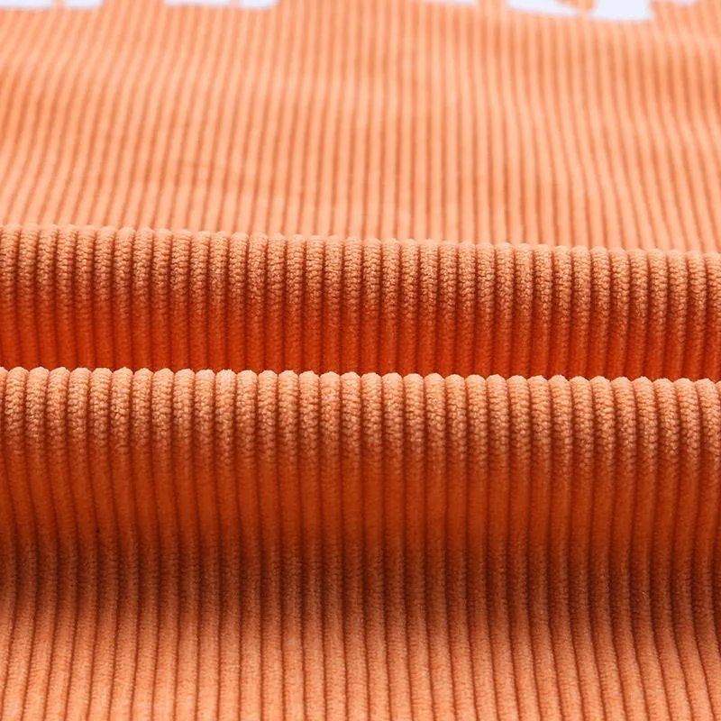 Custom Heavyweight Crewneck Pullover Knit Acid Wash Drop Shoulder Ribbed Oversize Corded Crew Sweatshirt