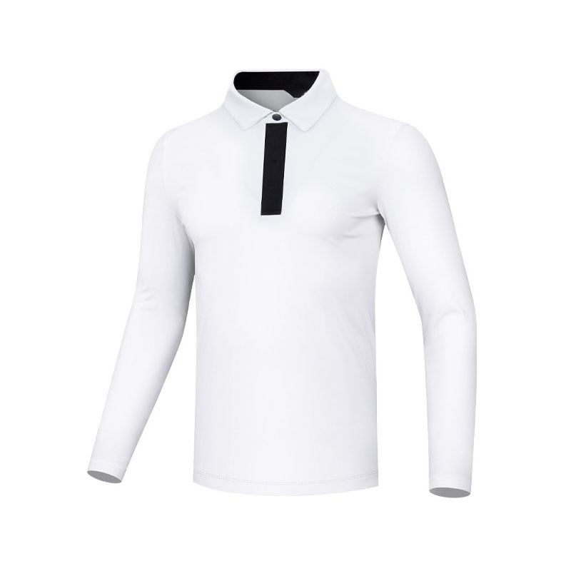 Custom Logo Long Sleeve Sport Uniform Polo Shirt for Men Polo Homme Grande Taille