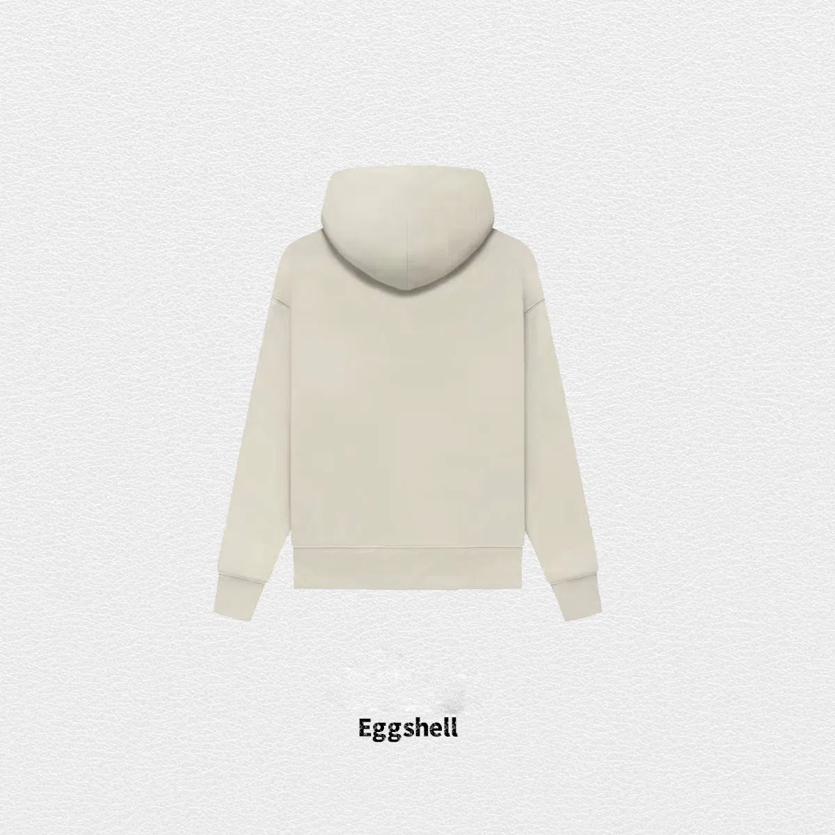 380GSM 80% Cotton Fleece Pullover Oversized No String Hoodie for Men