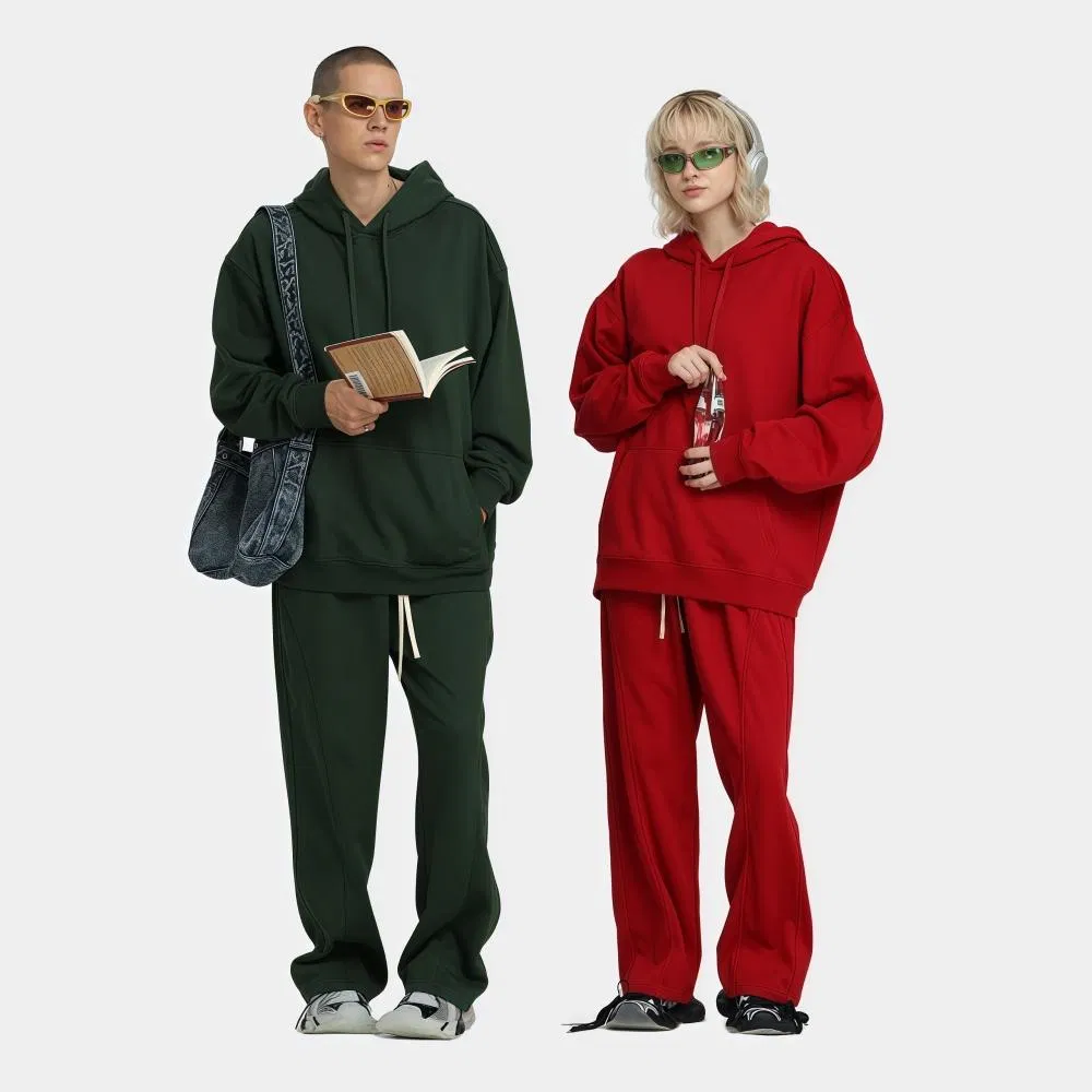 Unisex 460g Oversized Hoodie Sweatshirt Plain Basic Style Wholesale Custom Logo OEM ODM Print Embroidery Streetwear