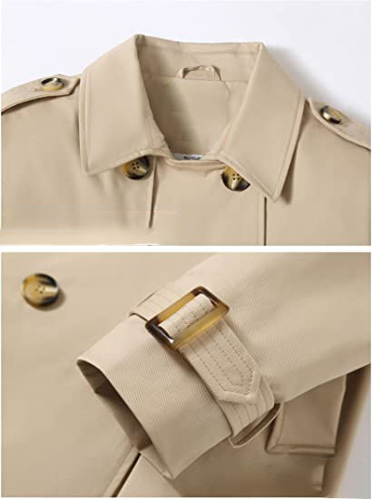 Belt Replacement Fashion Trendy Girl Clothing Luxury Winter Long Jackets Modest Women's Trench Coats for Ladies Women