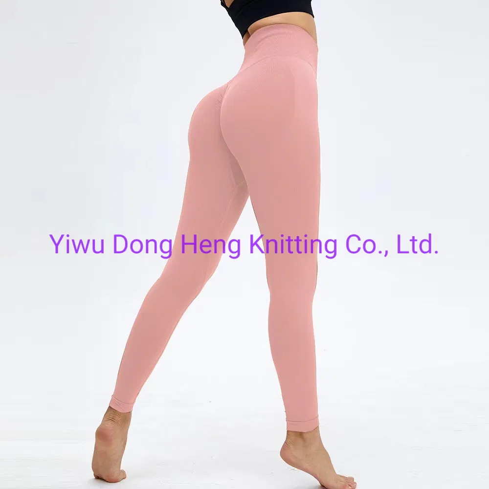 Women Sports Wear Seamless Tummy-Control Yoga Wear Tights Gym Legging