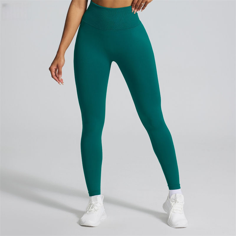 Custom High-Waist Polyester Spandex Strech Leggings Women Workout Running Active Fitness Gym Yoga Sports Wear