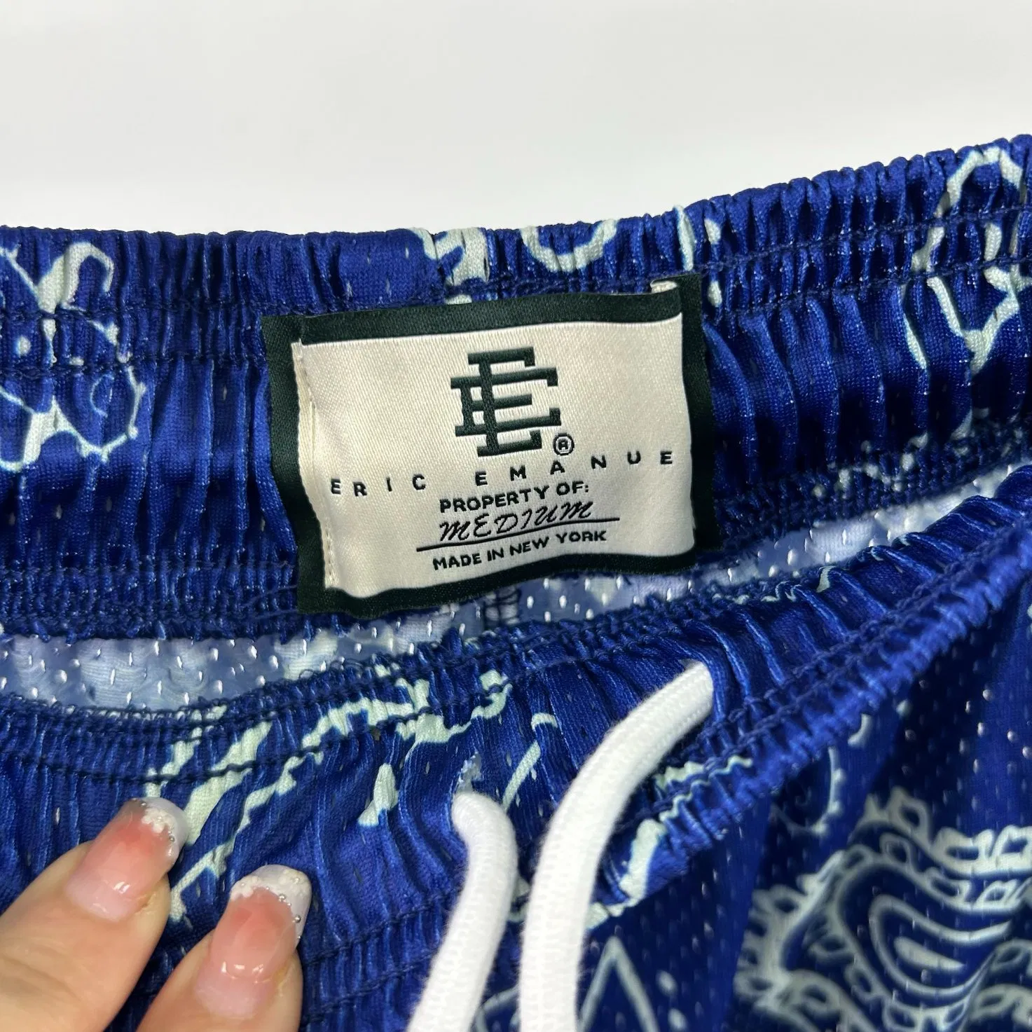 Custom Factory Mesh Shorts Eric Emanuel Short Wholesale