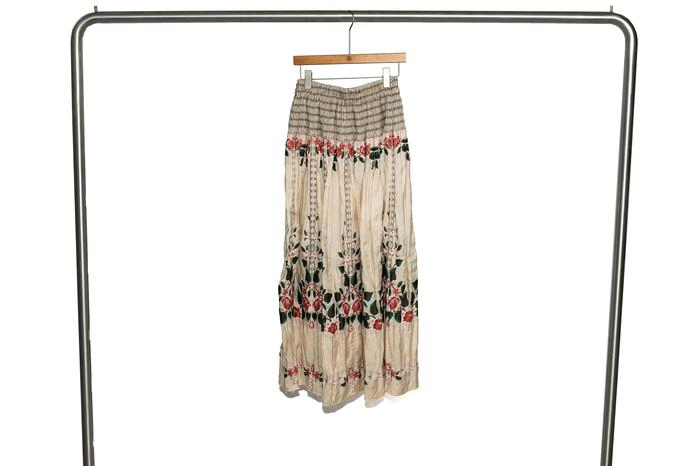 Hight MID-Long Spleg Carton Average Size Cotton Fashion Skirt