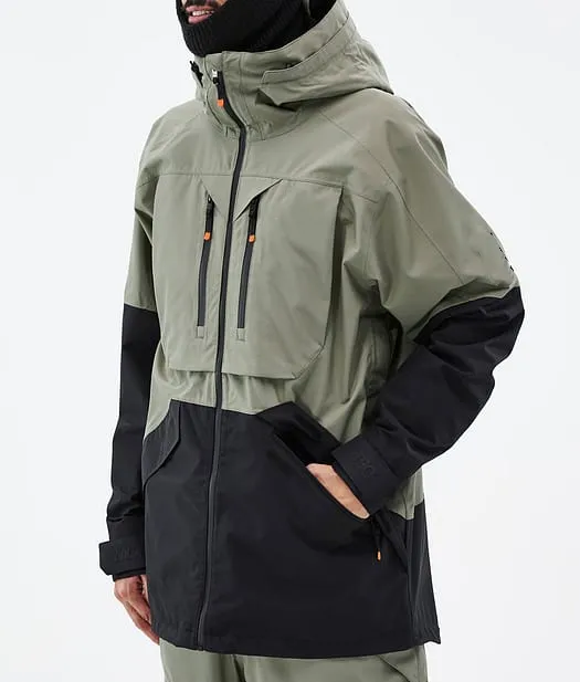 Ski Jacket Back View