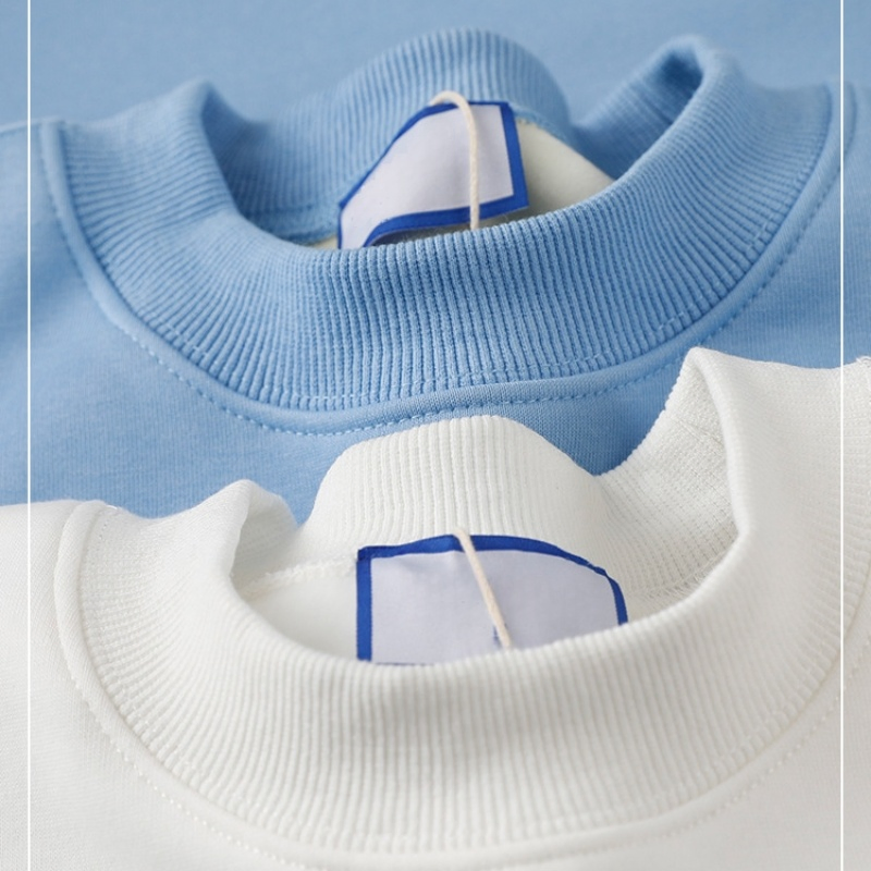 Premium 600GSM Silver Fox Fleece Man's Pullover Sweatshirt for Winter