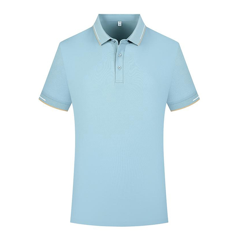 100% Polyester Mens Golf Polo T Shirts Custom Uniform Short Sleeve Polo Shirt with Custom Logo Printed