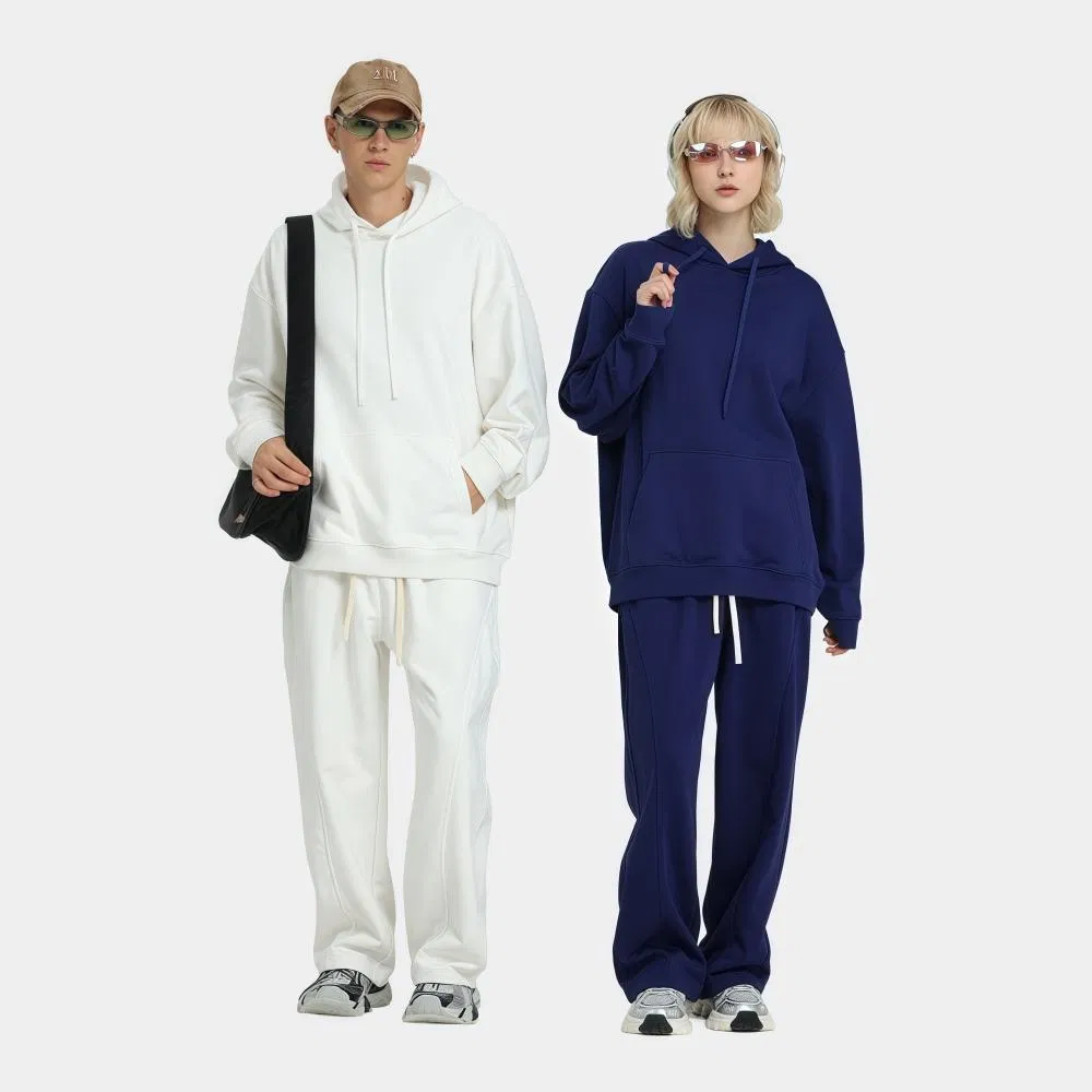 Unisex 460g Oversized Hoodie Sweatshirt Plain Basic Style Wholesale Custom Logo OEM ODM Print Embroidery Streetwear