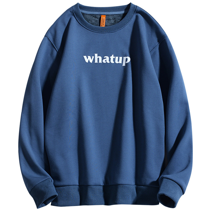 Popular Unisex 100% Cotton Sweatshirts Costom Logo Hoodies Crewneck Sweatshirt