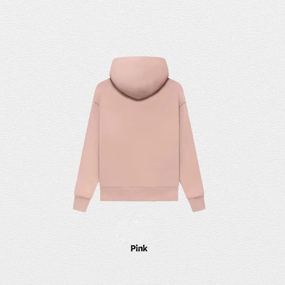 380GSM 80% Cotton Fleece Pullover Oversized No String Hoodie for Men