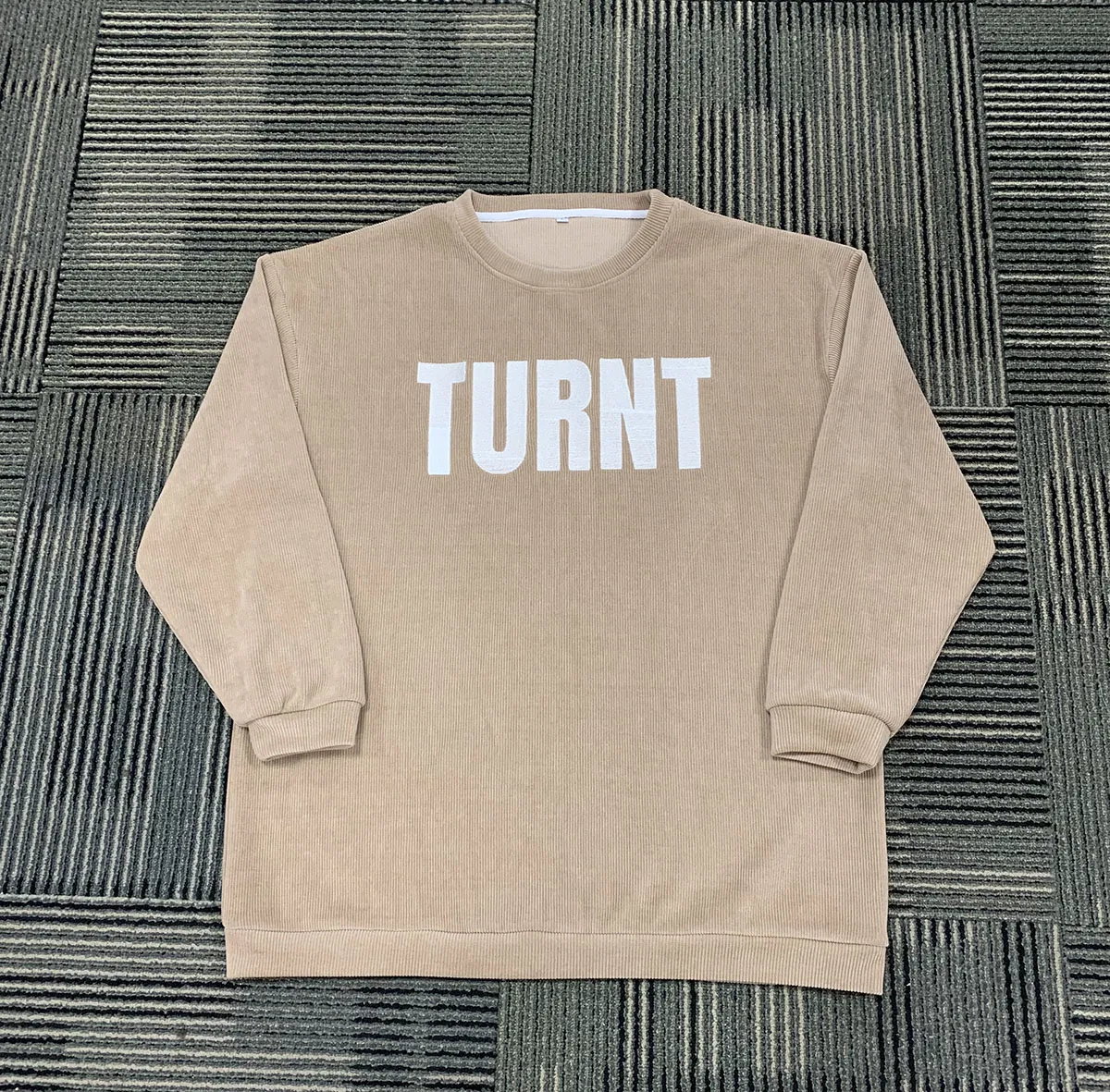 Corduroy Sweatshirt Detail 1