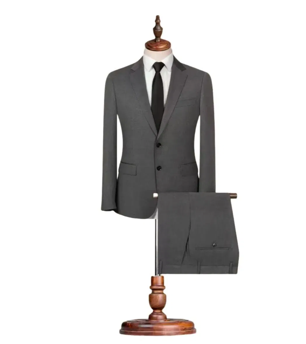 Men's Business Formalwear Customized Fit Formal Blazer&Trousers Two-Piece Set