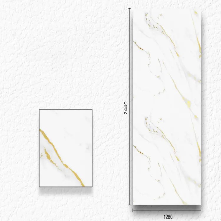 Wholesale Easy Install Formaldehyde - Free Hard and Wear - Resistant PVC Marble Sheet Manufacturer, Factories