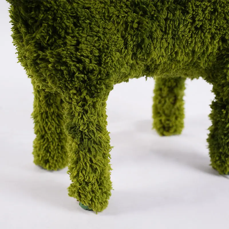 Artificial topiary animal ornament