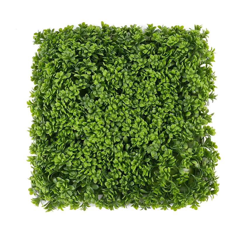 Wholesale Top Selling High Quality 25cm Square PE Artificial Grass Panel Water Resistant Eco-Friendly for Home Garden Office Hotel Indoor Supplier, Factory