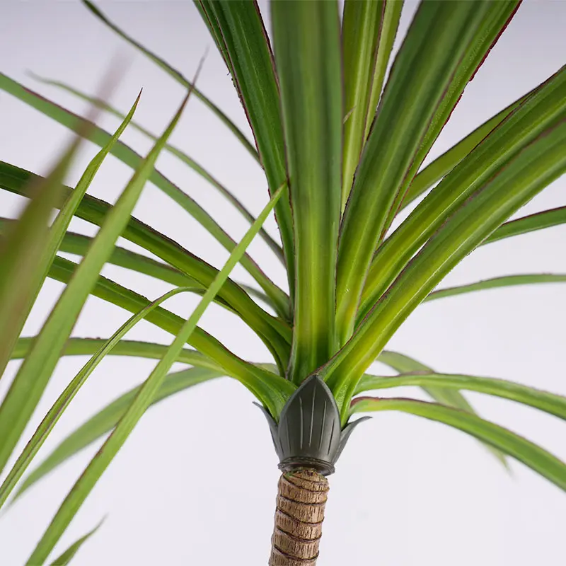 China H150cm Detachable High  Quality Green Plastic Dracaena 5 Heads 108  Leaves Potted Plant Durable Artificial Greenery Manufacturer, Factories