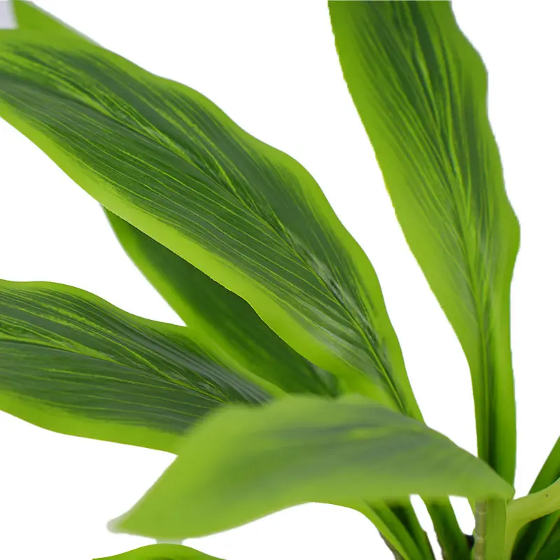 Wholesale Best Selling Artificial green plants H40cm Cordyline fruticosa leaves in pot Green Gardening supplies for Commercial Use Manufacturers, Supplier