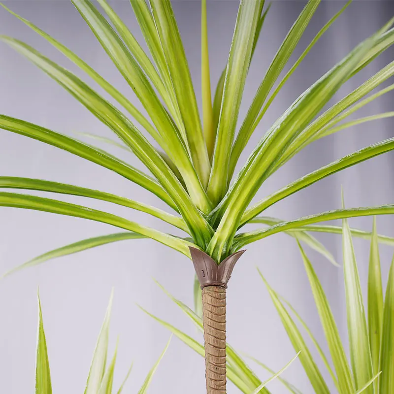 White-green artificial tree detail