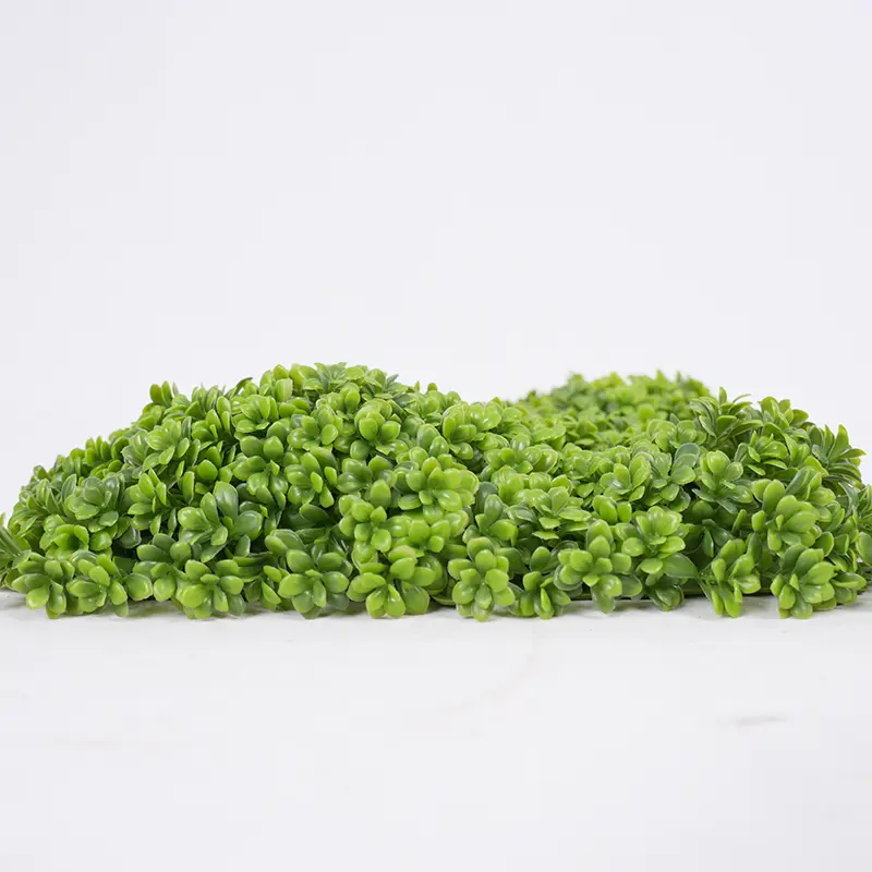 Wholesale Top Selling High Quality 25cm Square PE Artificial Grass Panel Water Resistant Eco-Friendly for Home Garden Office Hotel Indoor Supplier, Factory
