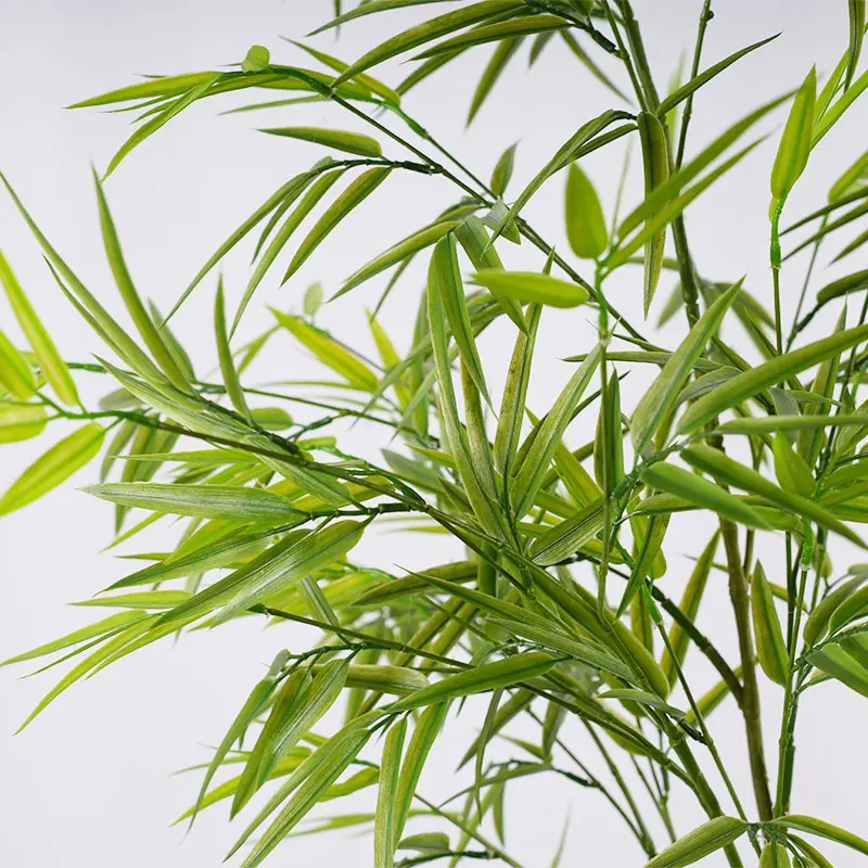 China  Lush Artificial Bamboo Tree H180cm with Planter 321 Leaves 3 Stems Weatherproof Outdoor Decor Supplier, Factories