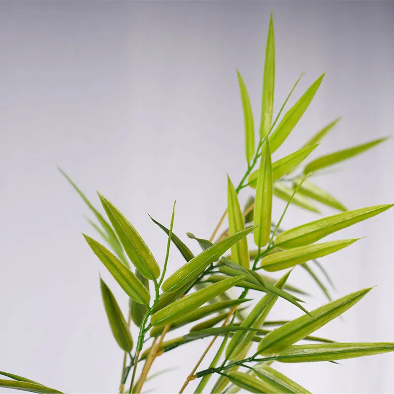 Wholesale UV Resistant Artificial Bamboo Tree 150cm Fake Bamboo Plant with 237 Leaves  Planter 3 Stems for Indoor Outdoor Decor Manufacturer, Manufacturers