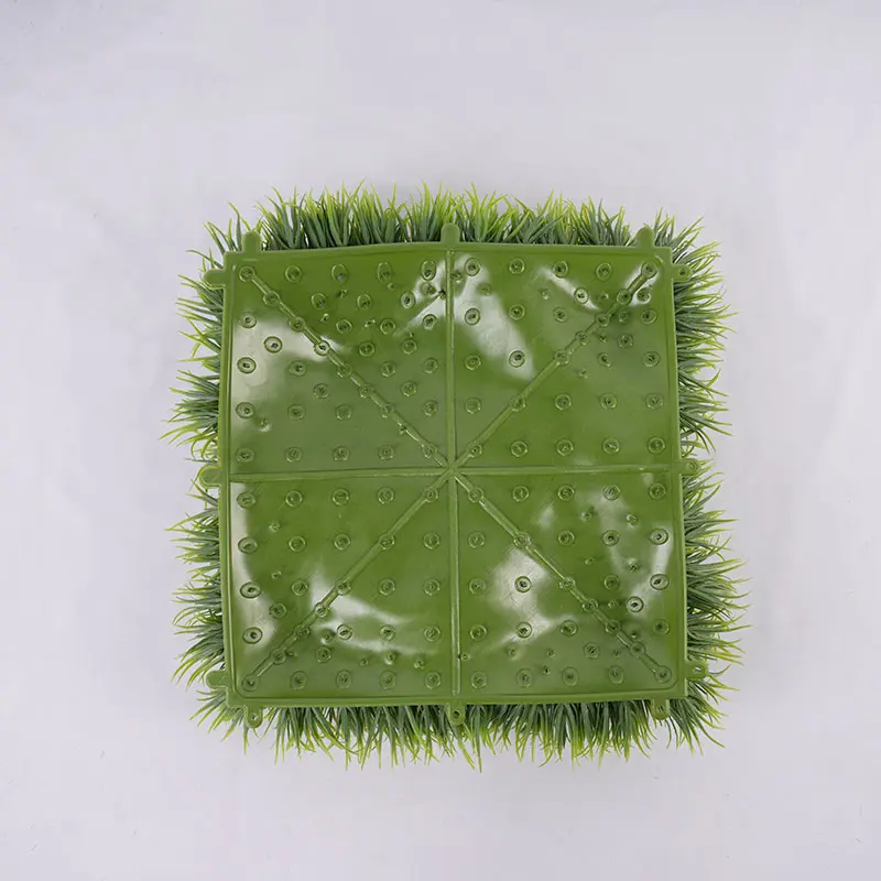 China Best Value PE Artificial Grass Panels Water Resistant Durable Plant Wall Decor Indoor Cafe Restaurant Outdoor Garden Patio Suppliers, Factory
